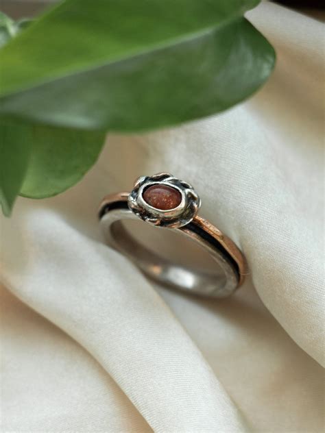 cherie lorraine|Sunstone Spinner Ring 